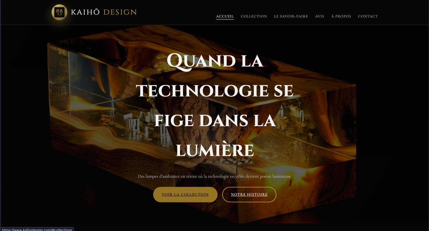 Landing page futuriste pour LaunchSphere